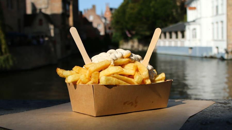 French fries (Belgium and France)
