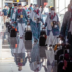 Tahun Ini Garuda Indonesia Terbangkan 90.203 Jemaah Haji