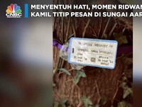 Menyentuh Hati, Momen Ridwan Kamil Titip Pesan di Sungai Aare
