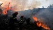 Yunani Dilanda Kebakaran Hutan, Rumah Warga dan Mobil Rusak