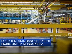 Ford Tertarik Bangun Pabrik Mobil Listrik Di Indonesia