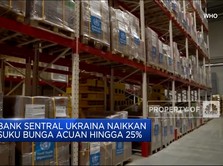 Bank Sentral Ukraina Naikkan Suku Bunga Acuan Hingga 25%