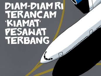 Kok Bisa? Diam-diam RI Terancam 'Kiamat' Pesawat Terbang