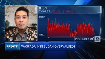 Longsor 1,6%, Waspada IHSG Sudah Overvalued?