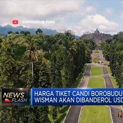 Melejit! Tiket Masuk Candi Borobudur Jadi Rp 750 Ribu