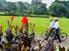 Buatan Dalam Negeri, Ini Harga Sepeda Bambu Jokowi