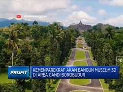 Kemenparekraf Bakal Bangun Museum 3D di Area Candi Borobudur