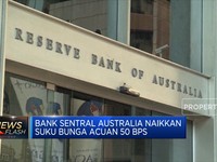 Bank Sentral Australia Naikkan Suku Bunga Acuan 50 BPS