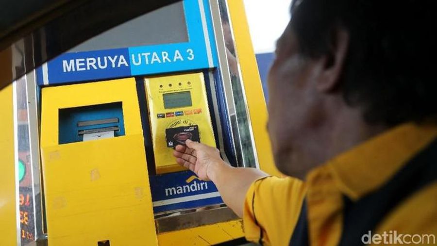 Ilustrasi e-Toll. (Dok: Detikcom/Grandyos Zafna)