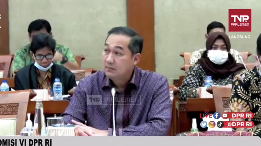 Menteri Perdagangan Muhammad Lutfi (Tangkapan layar)