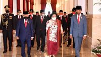 Momen Jokowi Lantik Megawati Jadi Ketua Dewan Pengarah BPIP - Foto 3