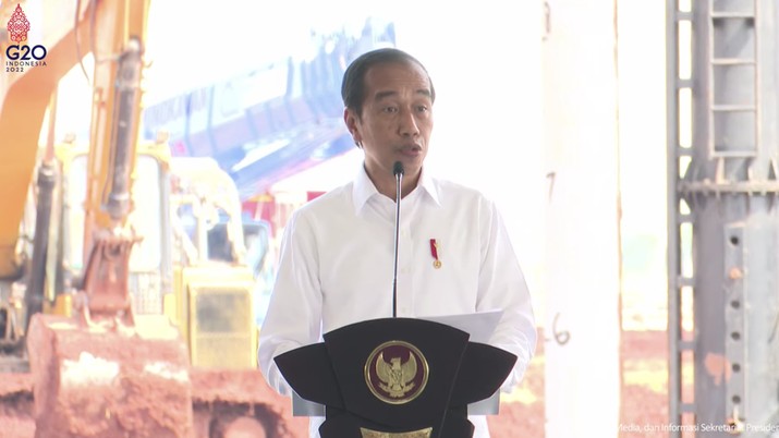 Implementasi Tahap Kedua Industri Baterai Listrik Terintregasi, Kabupaten Batang, 8 Juni 2022. (Tangkapan layar youtube)