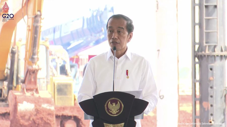 Implementasi Tahap Kedua Industri Baterai Listrik Terintregasi, Kabupaten Batang, 8 Juni 2022. (Tangkapan layar youtube)