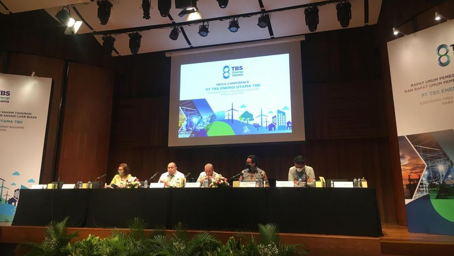 Media Conference TBS Energi Utama (TOBA)