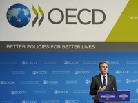 Airlangga Ketemu Bos OECD, Bahas Rencana RI Jadi Negara Maju