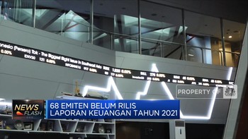 Telat Kirim Lapkeu, 68 Emiten "Dihukum" BEI