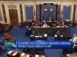 Akhirnya, Kongres AS Loloskan UU Pembatasan Senjata Api