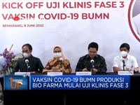 Vaksin Covid-19 Produksi Bio Farma Mulai Uji Klinis Fase 3