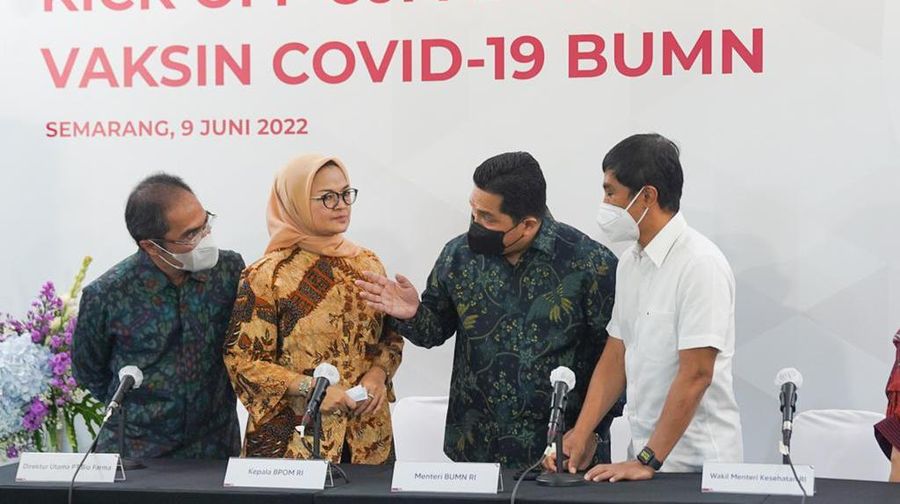 Erick Thohir Menteri Badan Usaha Milik Negara (BUMN). Ist