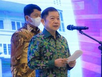 Menteri PPN Lantik 4 Pejabat, Satu Orang Fokus Bangun IKN