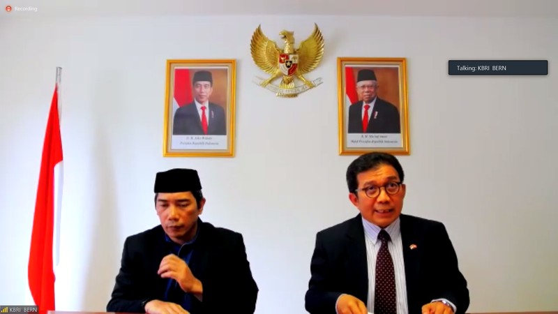 Perkembangan proses pencarian warga Indonesia yang hilang, Emmeril Kahn Mumtadz, di Bern, Kamis (9/6/2022). Perkembangan proses pencarian warga Indonesia yang hilang, Emmeril Kahn Mumtadz, di Bern, Kamis (9/6/2022).
