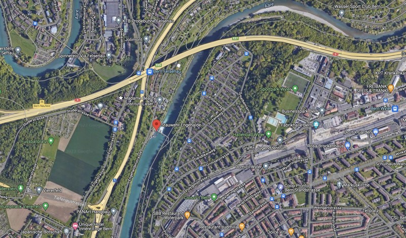 Bendungan Engehalde Bern, Swiss (Dok: Erw.in/SeniorBern.ch)