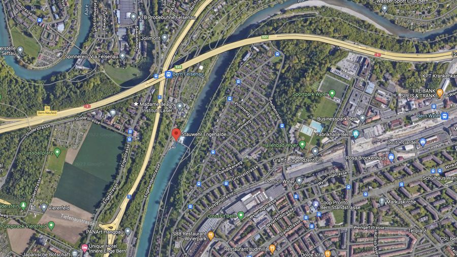 Bendungan Engehalde Bern, Swiss (Dok: Erw.in/SeniorBern.ch)