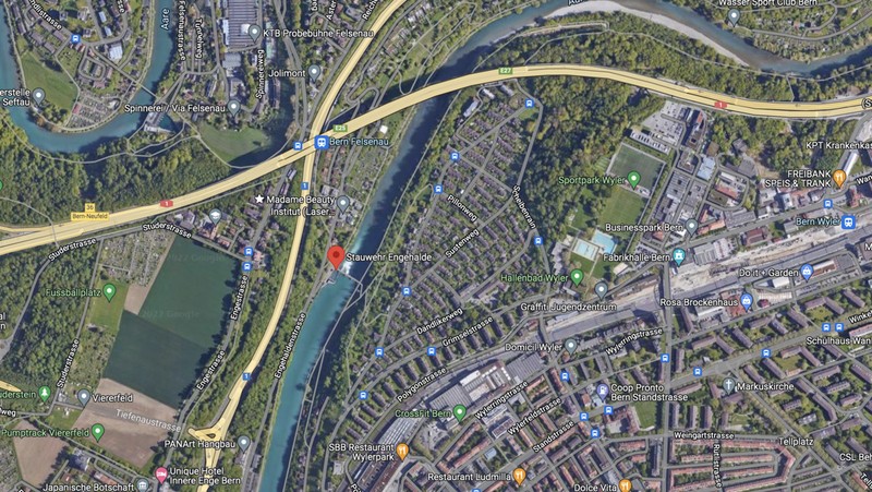 Bendungan Engehalde Bern, Swiss (Dok: Erw.in/SeniorBern.ch)