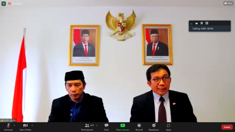Perkembangan proses pencarian warga Indonesia yang hilang, Emmeril Kahn Mumtadz, di Bern, Kamis (9/6/2022). Perkembangan proses pencarian warga Indonesia yang hilang, Emmeril Kahn Mumtadz, di Bern, Kamis (9/6/2022).