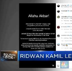 Anaknya Ditemukan, Ridwan Kamil Ucap Syukur