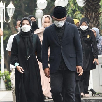 Ini Potret Kang Emil Pasca Jenazah Eril Ditemukan