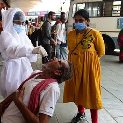 Ngeri! Kasus Covid India Tiba-Tiba Naik, Tersengat Arcturus