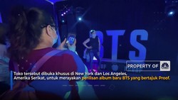 Intip Yuk Army! Toko Pop-up BTS di New York
