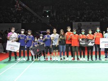 BNI Beri Bantuan Atlet Muda di Testimonial Day Greysia Polii