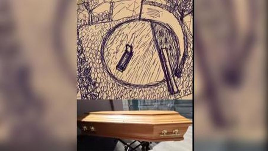 Desain Makam Eril (Tangakapan Layar Instagram)