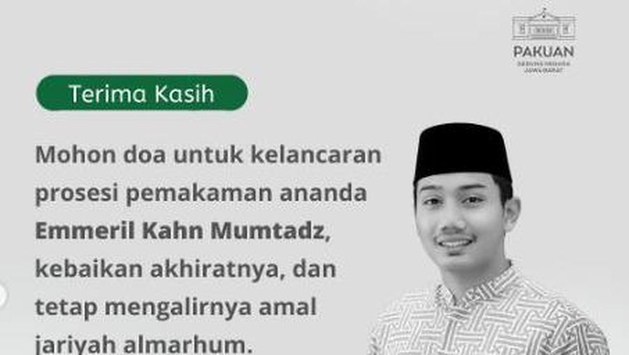 Info Pemakaman Emmeril Khan Mumtadz (Foto: Instagram @ataliapr/ @emmerilkahn)