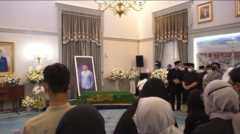 Rumah Duka Emmeril Kahn Mumtadz bin Mochamad Ridwan Kamil. (Tangkapan Layar Youtube))
