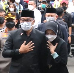 Suasana Terkini Kepulangan Jenazah Eril di Bandara Soetta
