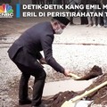 Detik-detik Kang Emil Melepas Eril di Peristirahatan Terakhir