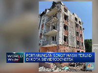 Ternopil Diserang Rusia, 22 Orang Terluka