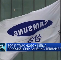 Sopir Truk Mogok Kerja, Produksi Chip Samsung Terhambat