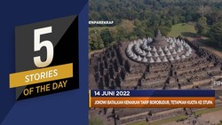 Tarif Borobudur Batal Naik, Hingga Kripto Runtuh