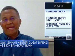 Dahlan Iskan: Aturan Menteri Gugat Direksi BUMN Kurang Eektif