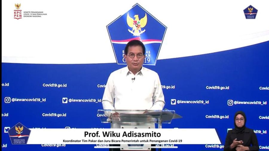Koordinator Tim Pakar dan Juru Bicara Pemerintah Untuk Penanganan Covid-19, Wiku Adisasmito