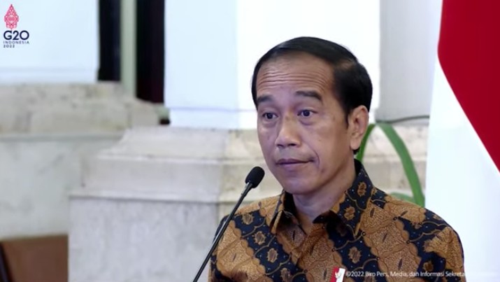 Presiden Joko Widodo dalam Pembukaan Rakornas Pengawasan Intern Pemerintah Tahun 2022, 14 Juni 2022. (Tangkapan layar Youtube Sekretariat Presiden) Presiden Joko Widodo dalam Pembukaan Rakornas Pengawasan Intern Pemerintah Tahun 2022, 14 Juni 2022. (Tangkapan layar Youtube Sekretariat Presiden)