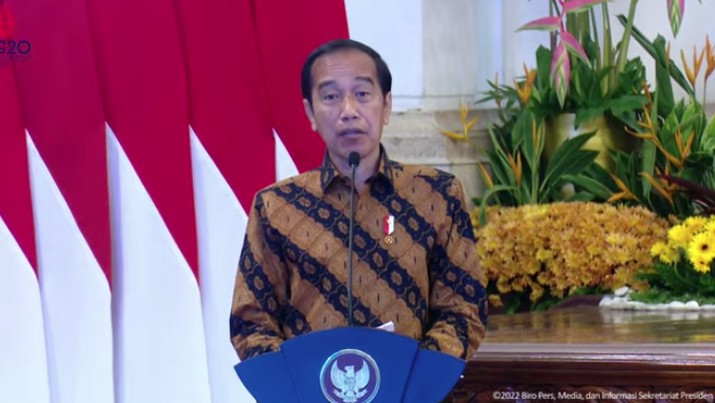 Presiden Joko Widodo dalam Pembukaan Rakornas Pengawasan Intern Pemerintah Tahun 2022, 14 Juni 2022. (Tangkapan layar Youtube Sekretariat Presiden)