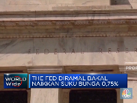 Investor Siaga! The Fed Diramal Kerek Bunga Acuan 75 Bps