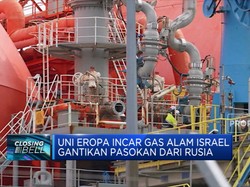 Uni Eropa Incar Gas Alam Israel Gantikan Pasokan Dari Rusia