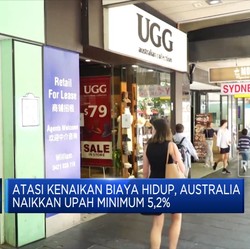Australia naikkan upah minimum 5,2%
