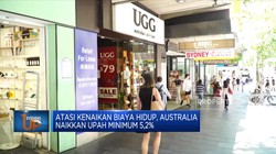 Australia naikkan upah minimum 5,2%